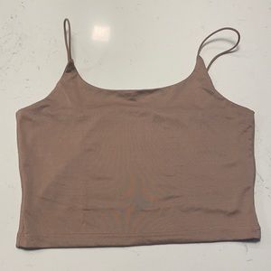 Nude Cropped Tank